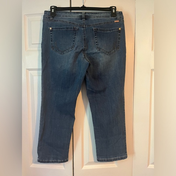 INC Denim Capri Pants Size 10 - Picture 2 of 4